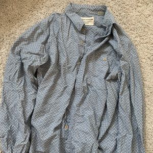French connection button up men’s shirt